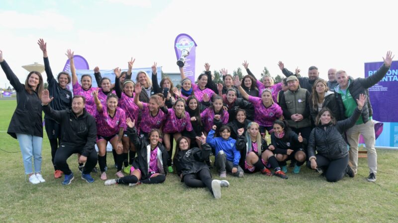 El seleccionado de fútbol femenino del municipio se coronó campeón regional de la Copa Igualdad